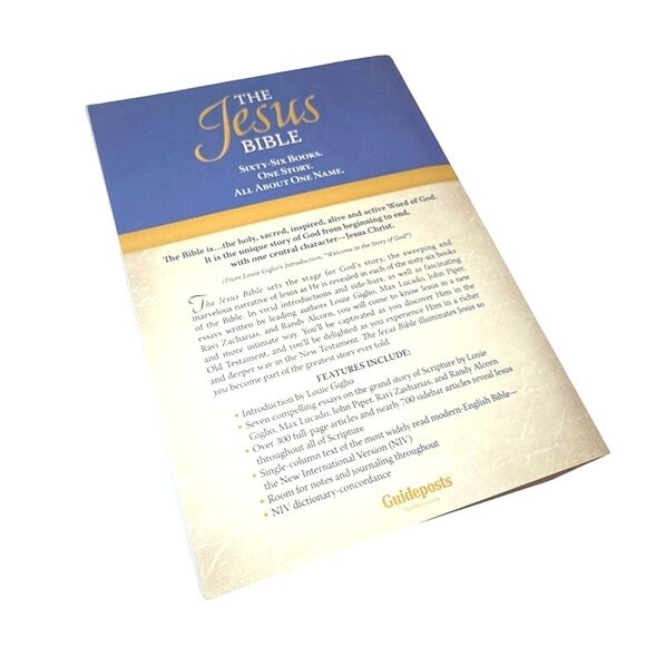 The Jesus Bible NIV With Writings by Popular Christian Authors Trade Paperback - Picture 3 of 12